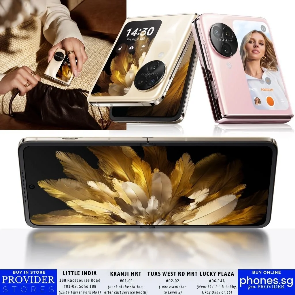 Oppo Find N3 Flip 5G (12GB + 12GB Extended RAM/ 256GB Storage